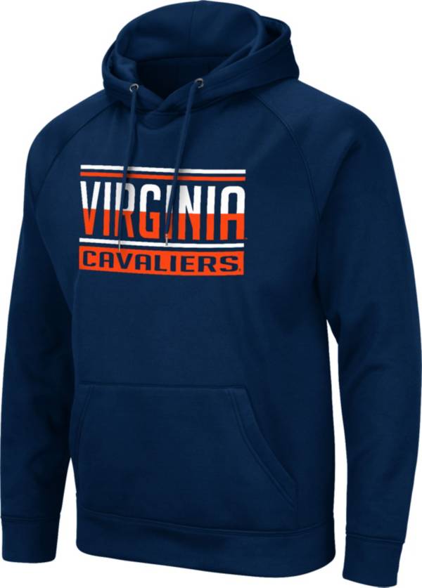 Colosseum Men's Virginia Cavaliers Blue Pullover Hoodie