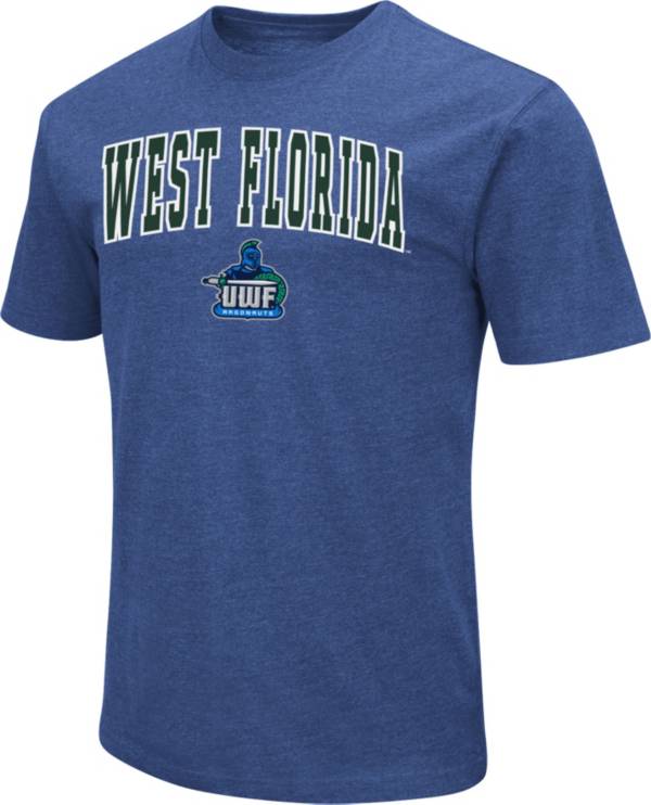 Colosseum Men's West Florida Argonauts Royal Blue Dual Blend T-Shirt