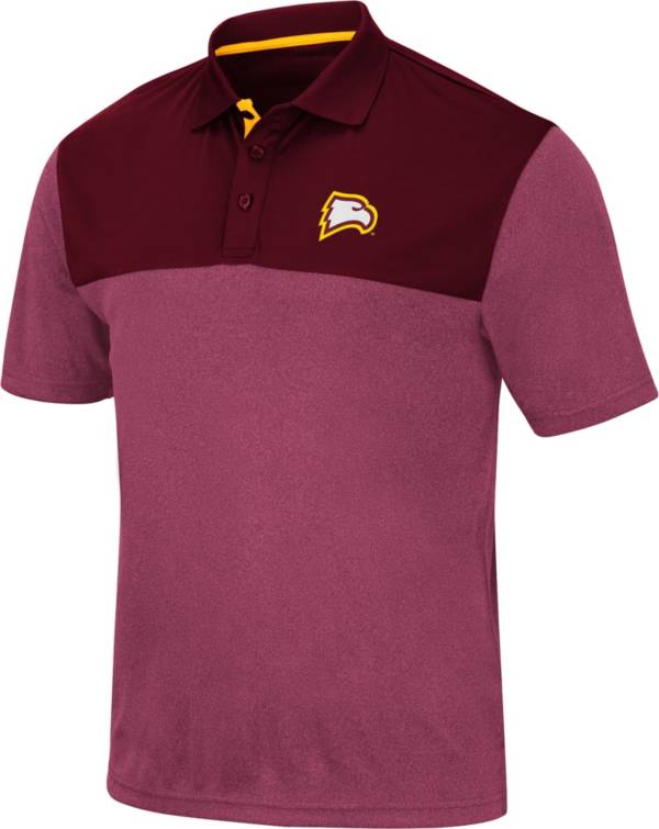 Colosseum Men's Winthrop Eagles Garnet Links Polo