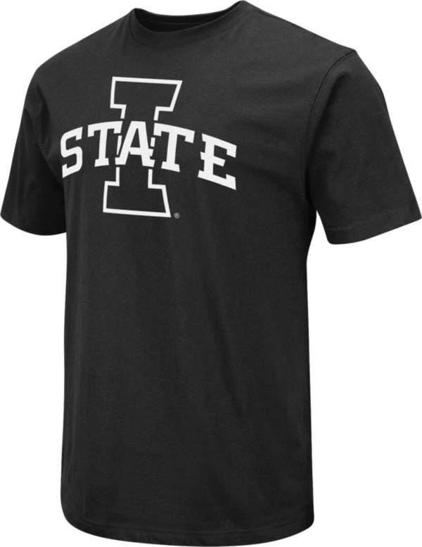 Colosseum Men's Iowa State Cyclones Black Dual Blend T-Shirt