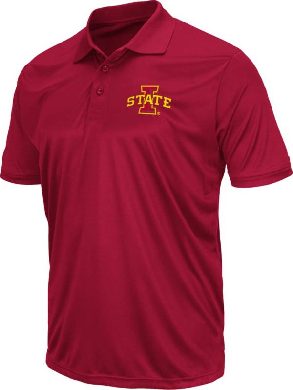 Colosseum Men's Iowa State Cyclones Cardinal Polo product image