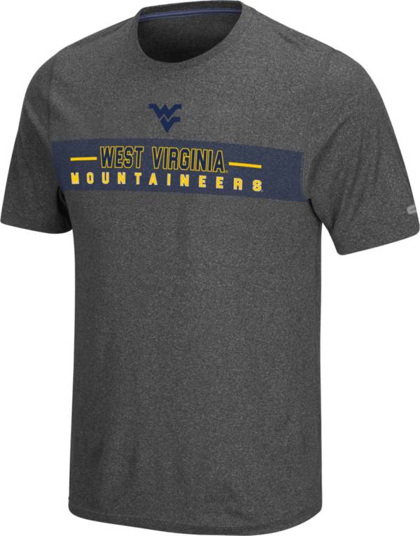 Colosseum Men's West Virginia Mountaineers Grey Marty T-Shirt