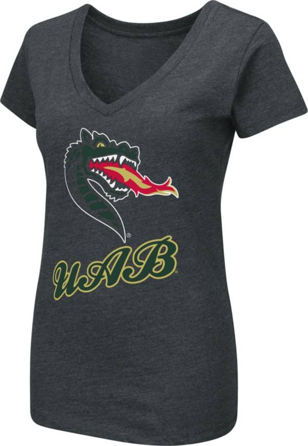 Colosseum Women's UAB Blazers Black Playbook T-Shirt