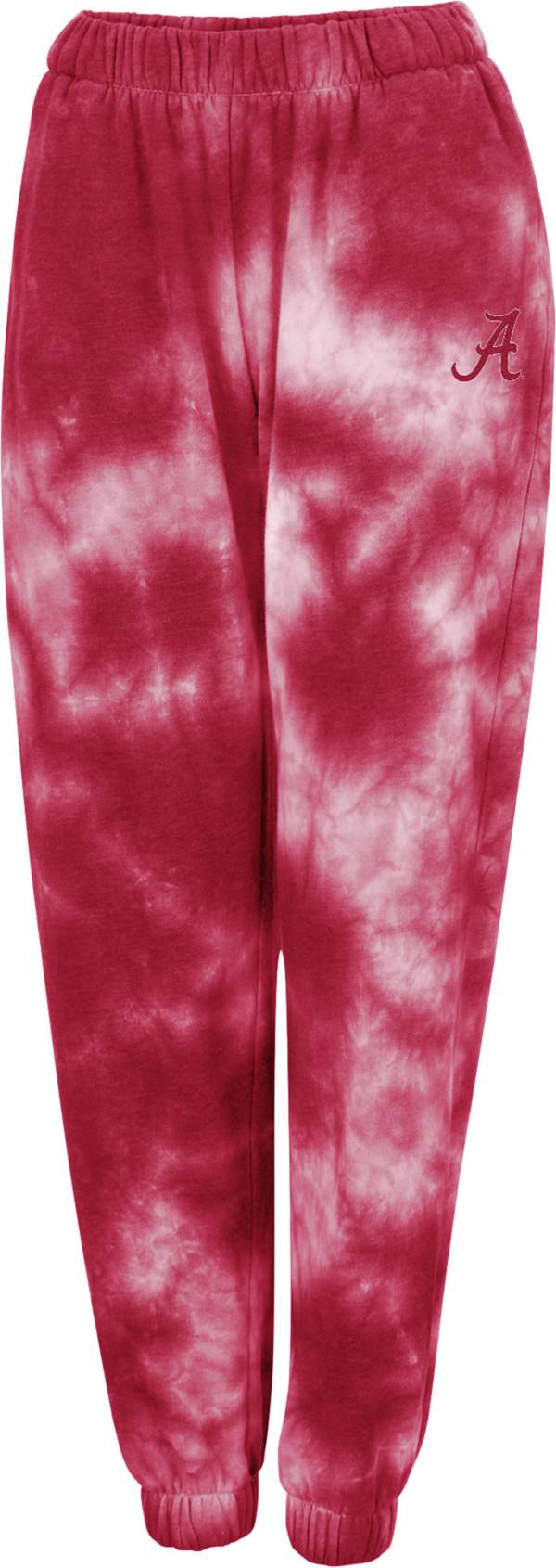 Colosseum Women's Alabama Crimson Tide Crimson Tie-Dye Joggers