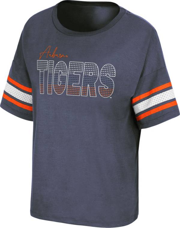 Colosseum Women's Auburn Tigers Blue Janis T-Shirt