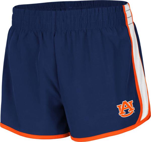 Colosseum Women's Auburn Tigers Blue The Plastics Woven Shorts