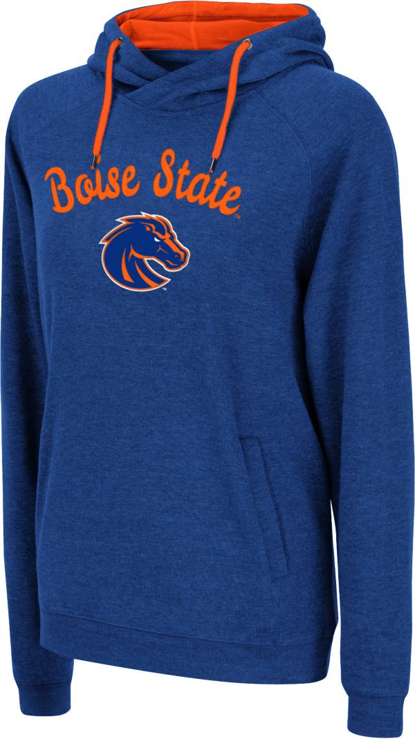 Colosseum Women's Boise State Broncos Blue Pullover Hoodie