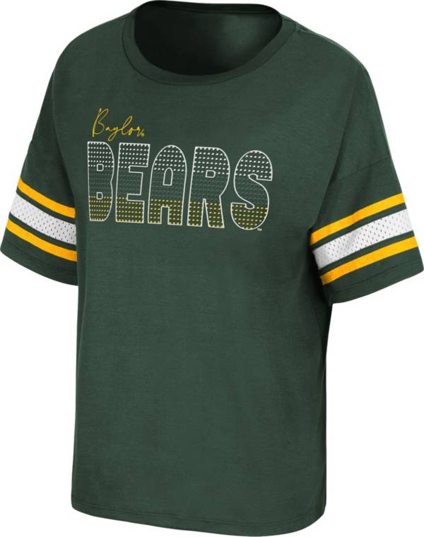 Colosseum Women's Baylor Bears Green Janis T-Shirt