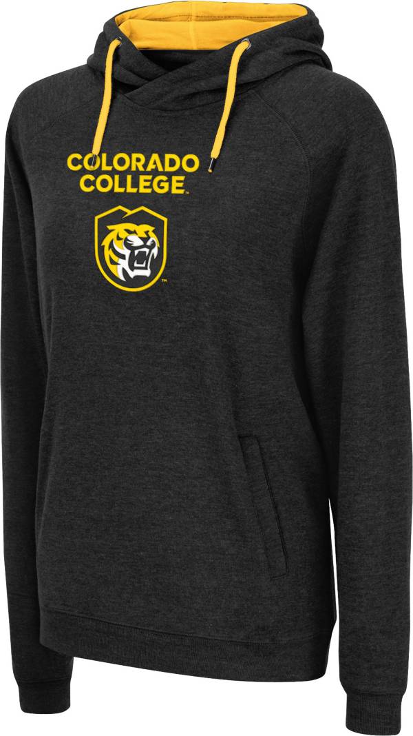 Colosseum Women's Colorado College Tigers Black Pullover Hoodie product image