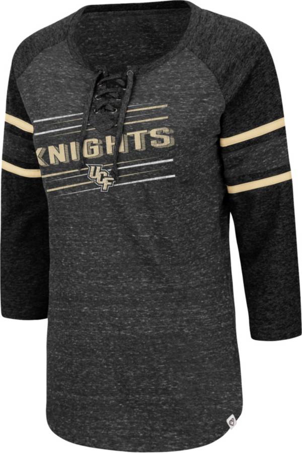 Colosseum Women's UCF Knights Black Pasadena ¾ Sleeve T-Shirt product image