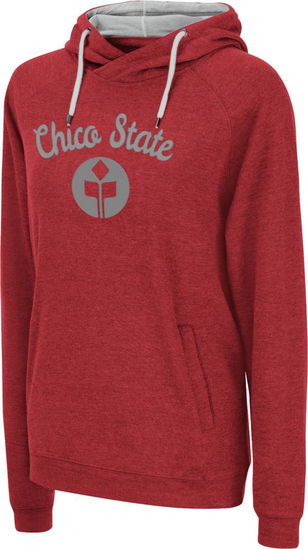 Colosseum Women's Chico State Wildcats Cardinal Pullover Hoodie product image
