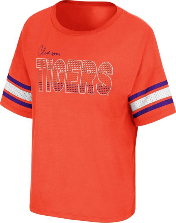 Colosseum Women's Clemson Tigers Orange Janis T-Shirt