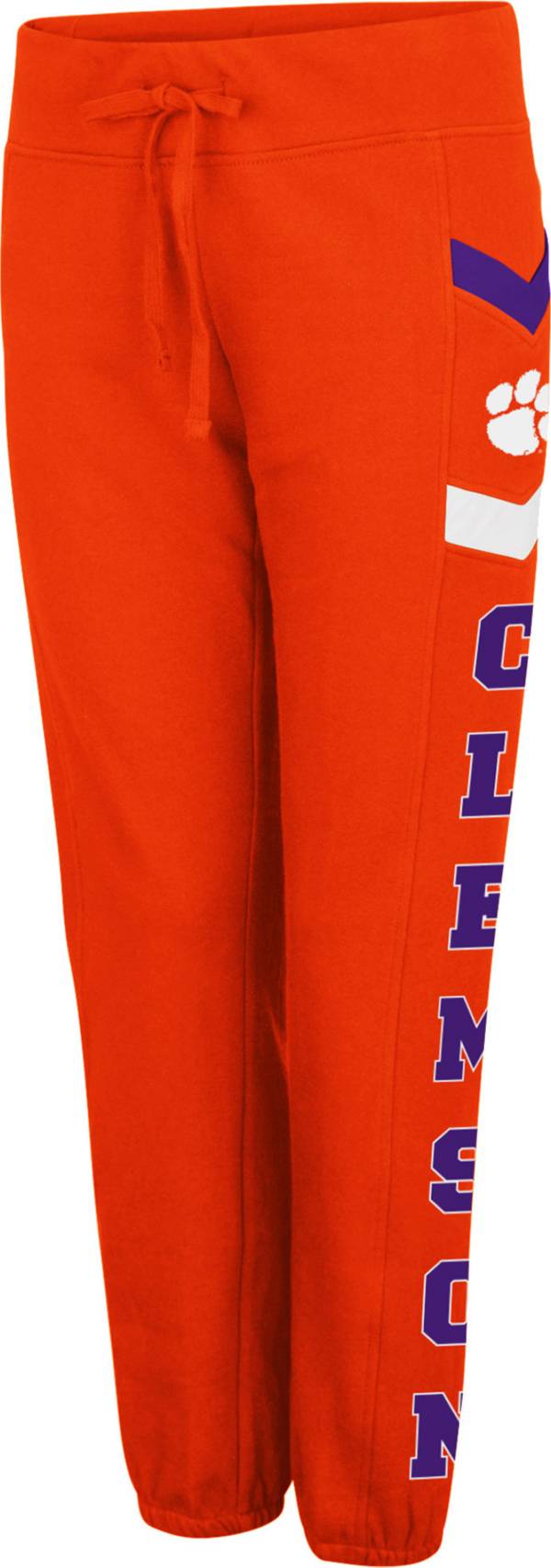Colosseum Women's Clemson Tigers Orange Kripke Joggers