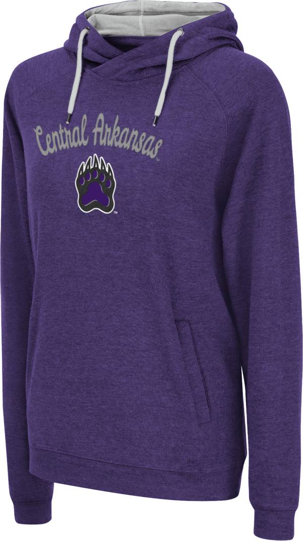 Colosseum Women's Central Arkansas Bears  Purple Pullover Hoodie product image