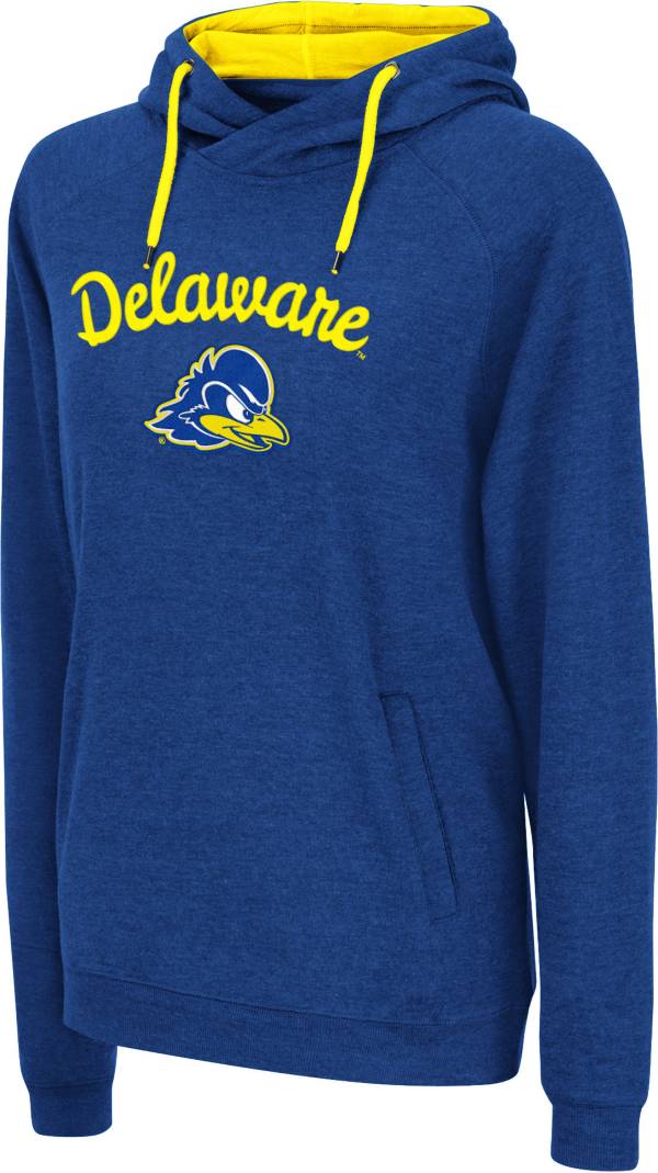 Colosseum Women's Delaware Fightin' Blue Hens Blue Pullover Hoodie