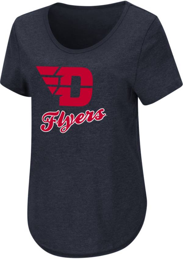 Colosseum Women's Dayton Flyers Blue T-Shirt