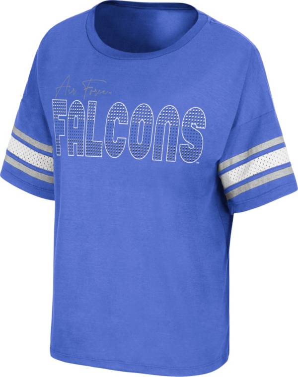 Colosseum Women's Air Force Falcons Blue Janis T-Shirt