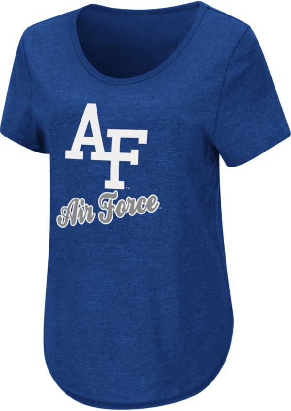 Colosseum Women's Air Force Falcons Blue T-Shirt