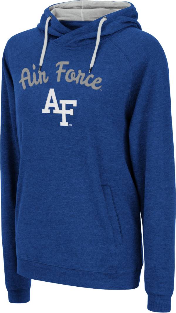 Colosseum Women's Air Force Falcons Blue Pullover Hoodie