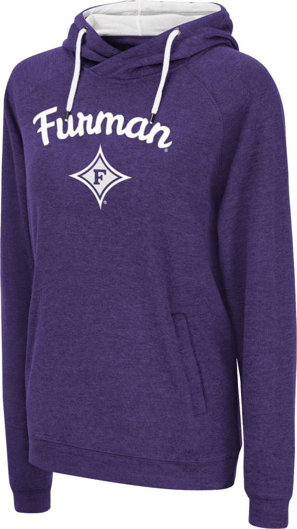 Colosseum Women's Furman Paladins Purple Pullover Hoodie