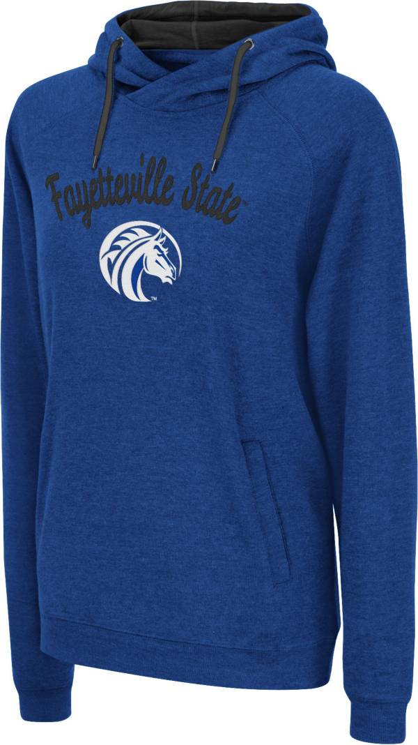 Colosseum Women's Fayetteville State Broncos Blue Pullover Hoodie