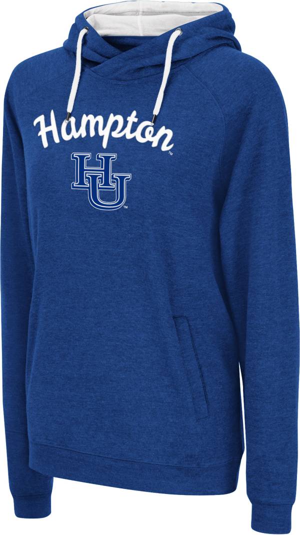 Colosseum Women's Hampton Pirates Blue Pullover Hoodie product image