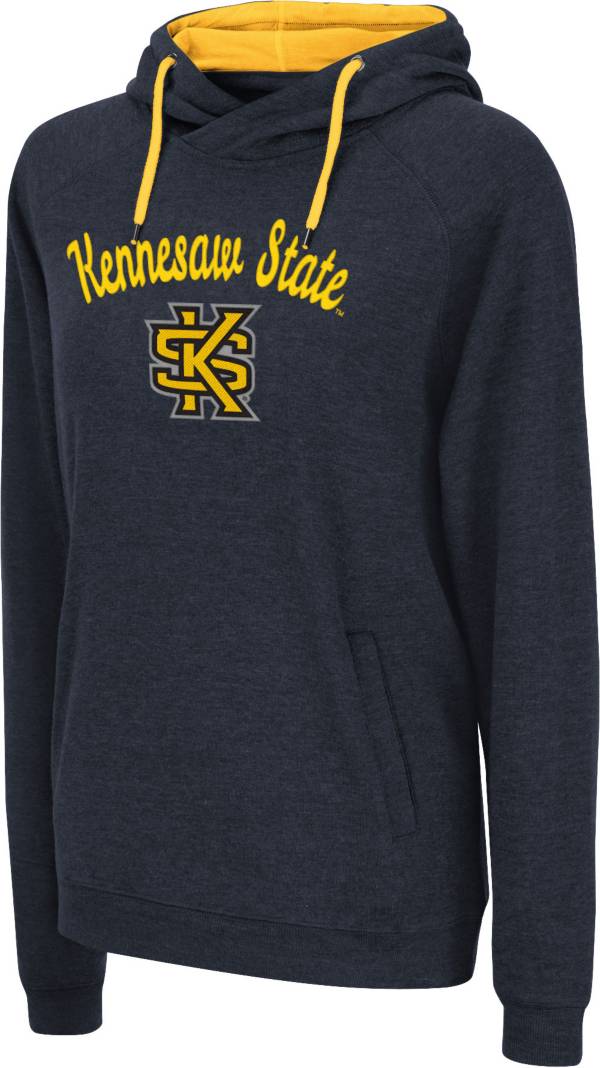 Colosseum Women's Kennesaw State Owls Black Pullover Hoodie