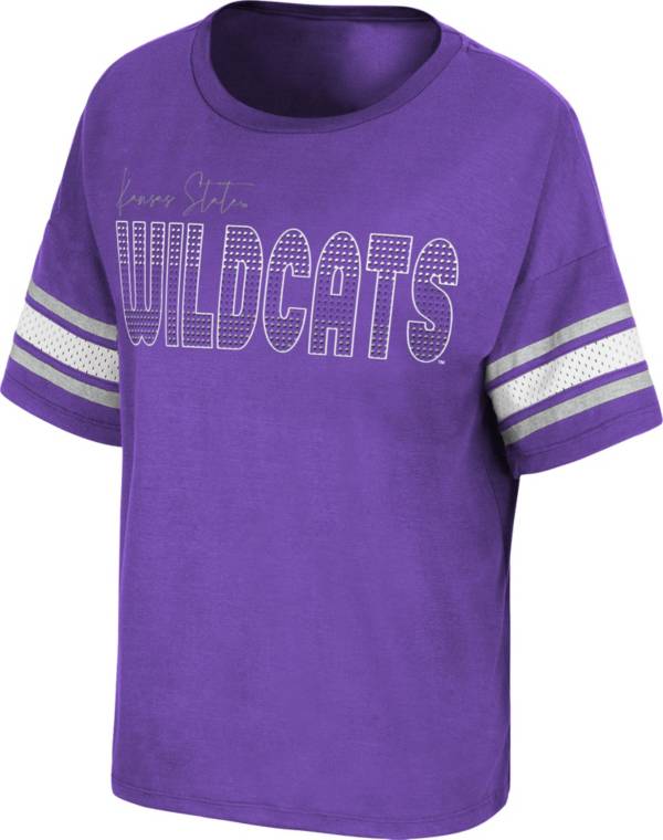 Colosseum Women's Kansas State Wildcats Purple Janis T-Shirt