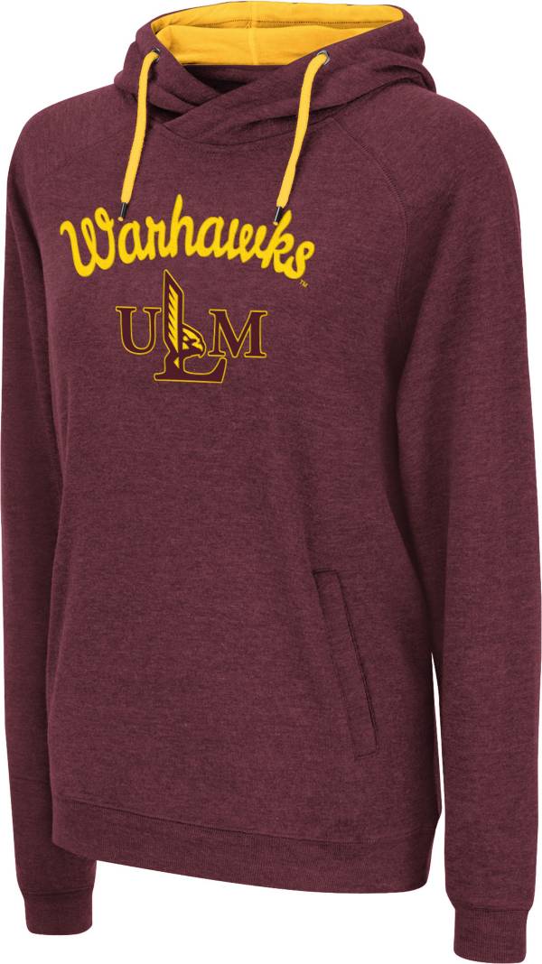 Colosseum Women's Louisiana-Monroe Warhawks Maroon Pullover Hoodie