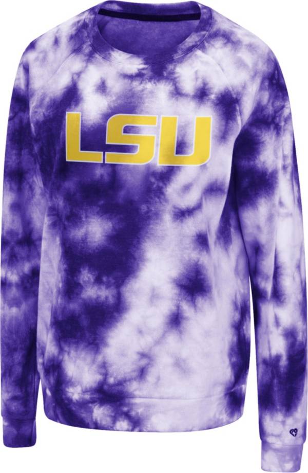 Colosseum Women's LSU Tigers Purple Pullover Hoodie product image