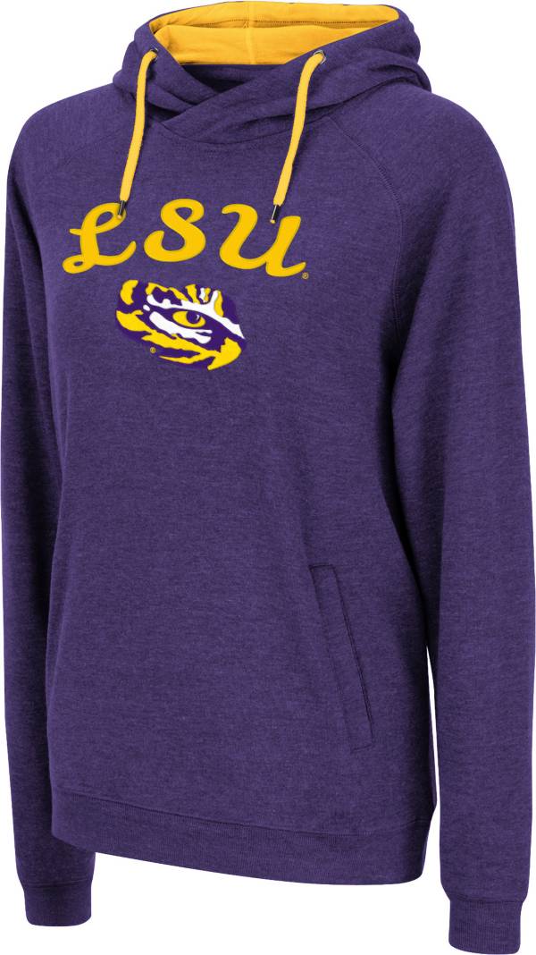 Colosseum Women's LSU Tigers Purple Pullover Hoodie