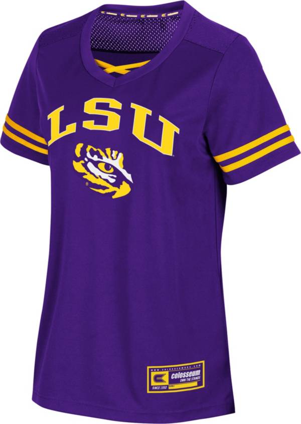 Colosseum Women's LSU Tigers Purple Jersey T-Shirt