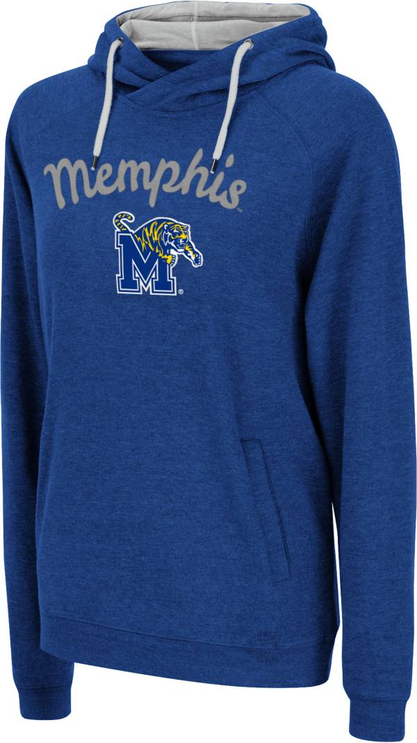 Colosseum Women's Memphis Tigers Blue Pullover Hoodie product image