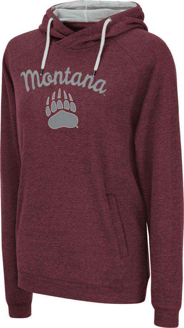 Colosseum Women's Montana Grizzlies Maroon Pullover Hoodie