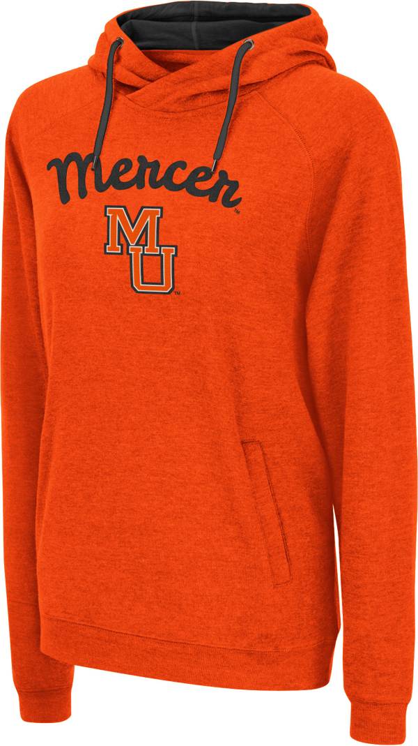 Colosseum Women's Mercer Bears Orange Pullover Hoodie