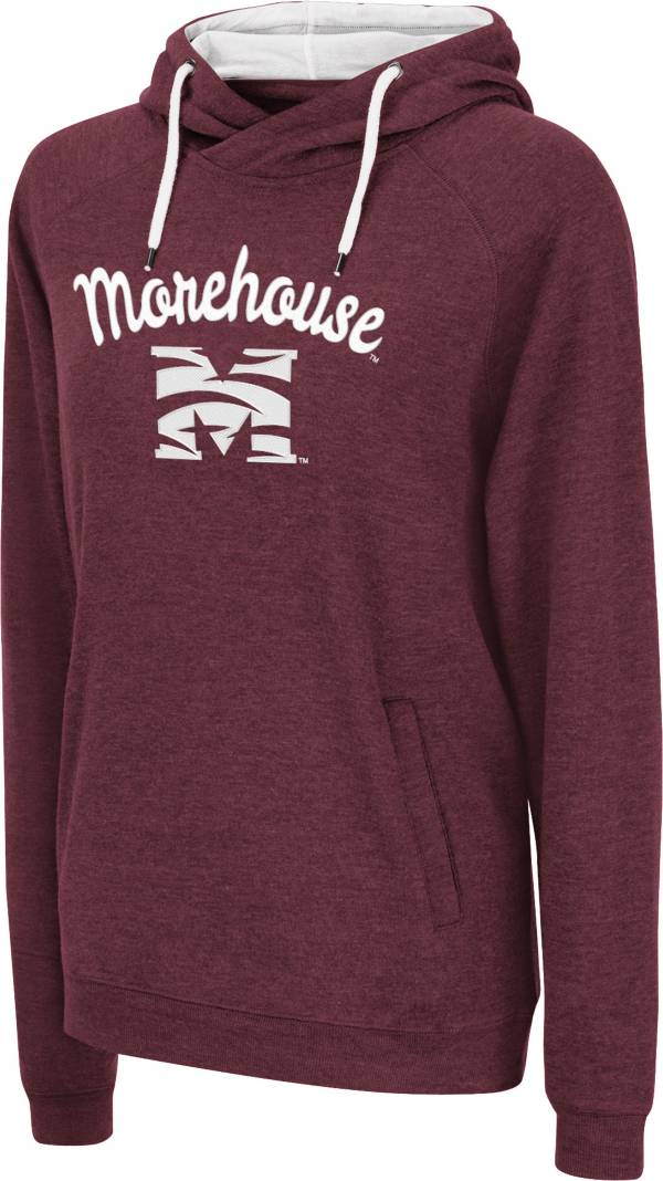 Colosseum Women's Morehouse College Maroon Tigers Maroon Pullover Hoodie