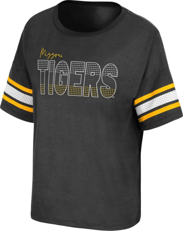 Colosseum Women's Missouri Tigers Black Janis T-Shirt