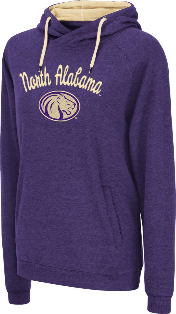 Colosseum Women's North Alabama  Lions Purple Pullover Hoodie product image