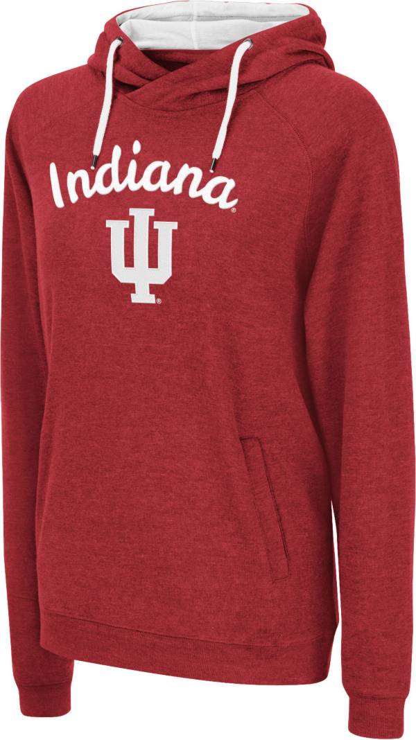 Colosseum Women's Indiana Hoosiers Crimson Pullover Hoodie