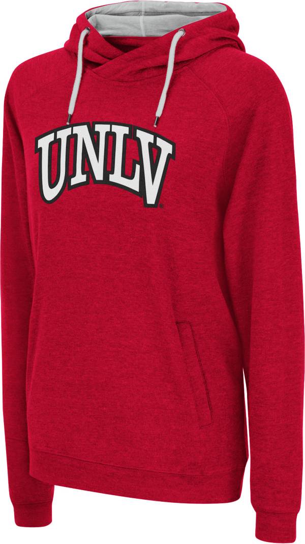 Colosseum Women's UNLV Rebels Scarlet Pullover Hoodie