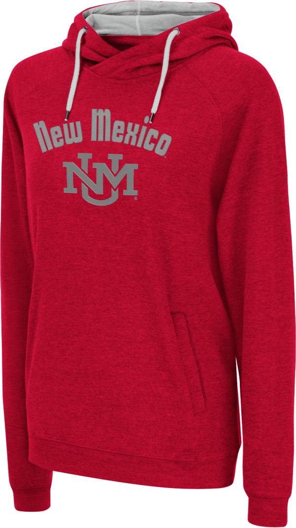 Colosseum Women's New Mexico Lobos Cherry Pullover Hoodie