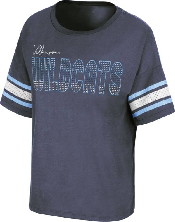 Colosseum Women's Villanova Wildcats Navy Janis T-Shirt product image