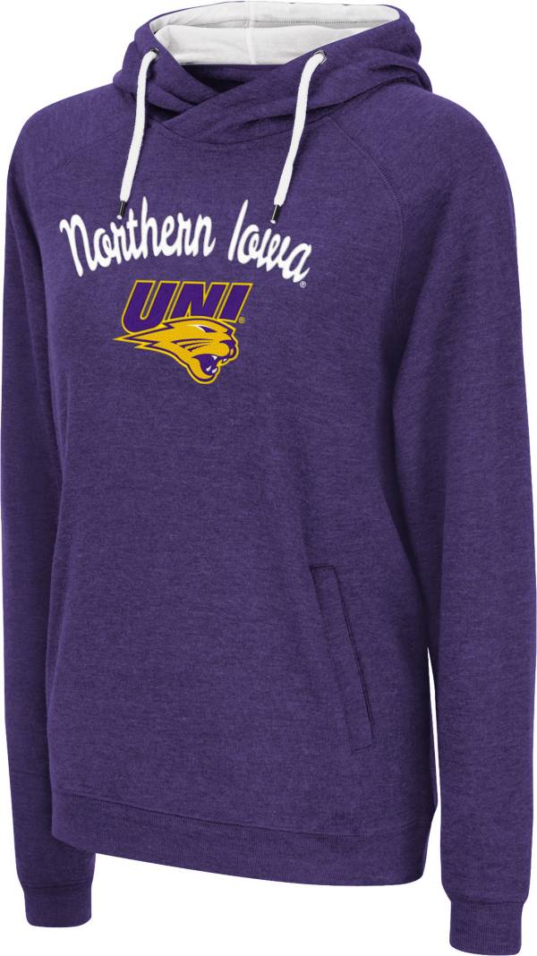 Colosseum Women's Northern Iowa Panthers Purple Pullover Hoodie