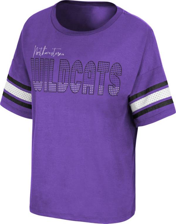 Colosseum Women's Northwestern Wildcats Purple Janis T-Shirt