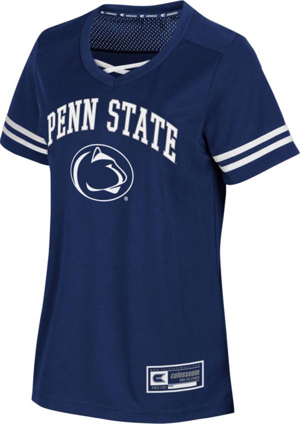 Colosseum Women's Penn State Nittany Lions Blue Jersey T-Shirt