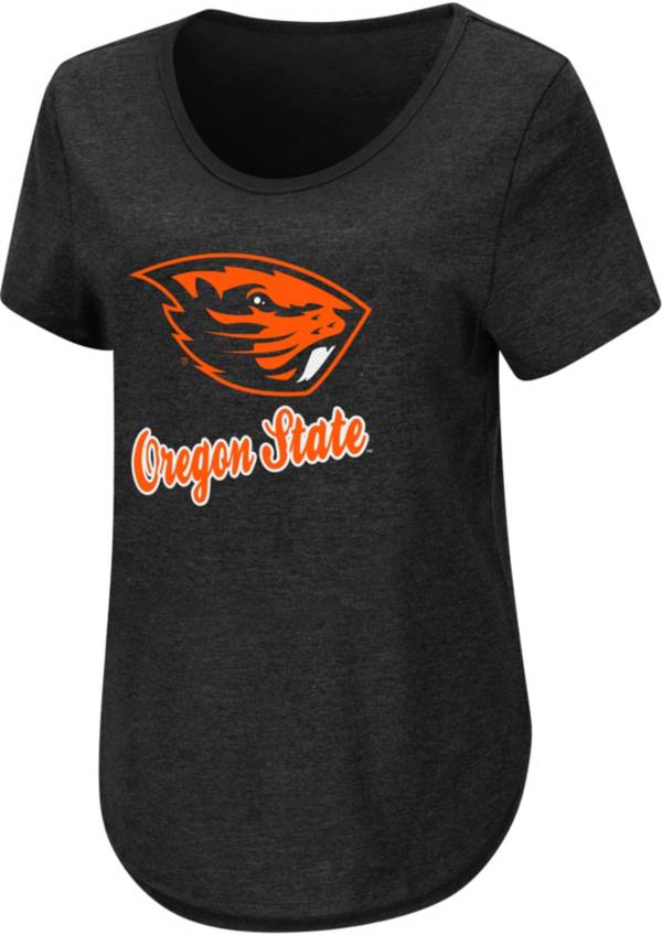 Colosseum Women's Oregon State Beavers Black T-Shirt