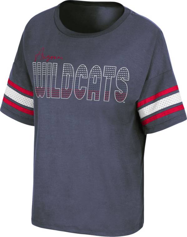 Colosseum Women's Arizona Wildcats Navy Janis T-Shirt