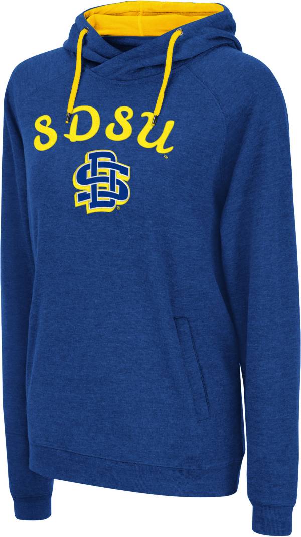 Colosseum Women's South Dakota State Jackrabbits Blue Pullover Hoodie