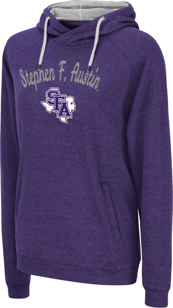 Colosseum Women's Stephen F. Austin Lumberjacks Purple Pullover Hoodie