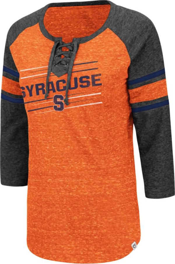 Colosseum Women's Syracuse Orange Orange Pasadena ¾ Sleeve T-Shirt